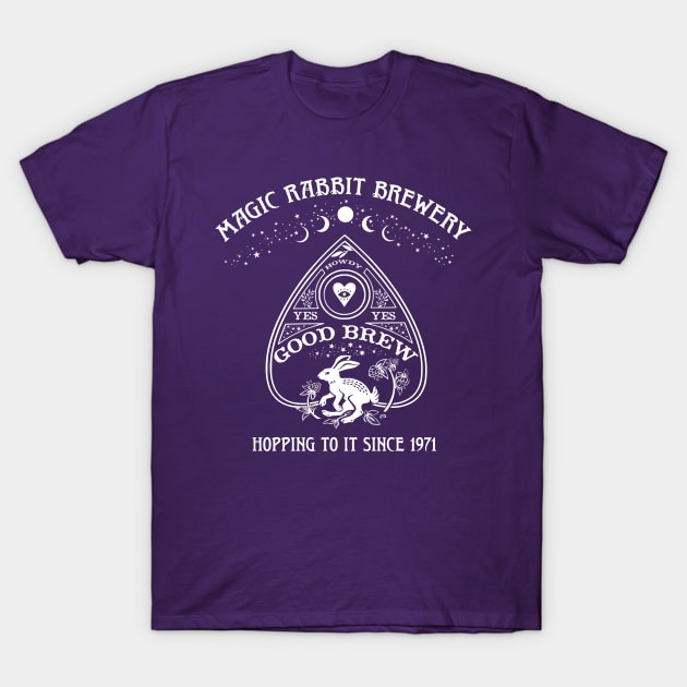 Magic Rabbit Brewery T-Shirt by BrendaErickson
